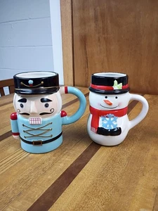 sleigh bell bistro mug and a bat isladd mug - Picture 1 of 6