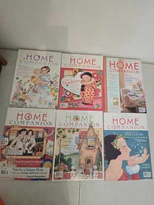 Lot of 6 Magazines MARY ENGELBREIT'S HOME COMPANION 1998-2001 Vintage  - Image 1 of 4