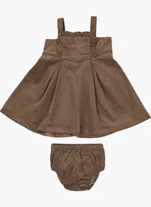 Conjunto de jersey y florecientes con volantes de pana de algodón Angel Dear Mocha para niñas talla 18-24M nuevo con etiquetas - Imagen 1 de 1