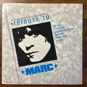 T-REX TRIBUTE TO MARC BOLAN - amp001 45rpm Record w/Pic Sleeve Nice IMPORT! - Picture 1 of 5