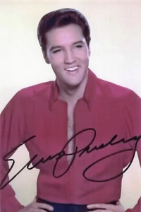 Elvis Presley UH Foto vom Original Autogramm UH #20 - Bild 1 von 1