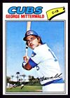 1977 Topps #124 George Mitterwald - Chicago Cubs  - NM - ID091