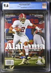 Jalen Hurts SPORT ILLUSTRIERT 12. Dezember 2016 Kiosk CGC 9.6 erstes Cover FC - Bild 1 von 2