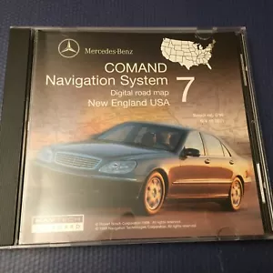 OEM Mercedes-Benz Comand Navigation System 7 New England P/N Q 6460031 Rel. 8/99 - Picture 1 of 7