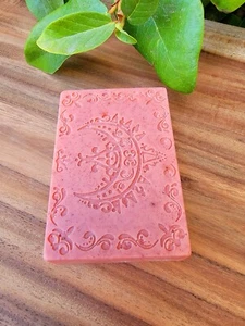 Blue Wings HNS Oatmeal Gardenia Moon Mandala Bar 3 oz Natural Soap - Picture 1 of 1