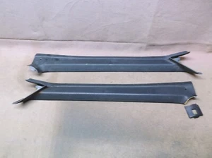 1969 1970 MERCURY COUGAR FORD MUSTANG PAIR WINDSHIELD PILLAR PLASTIC COVERS GOOD - Picture 1 of 20