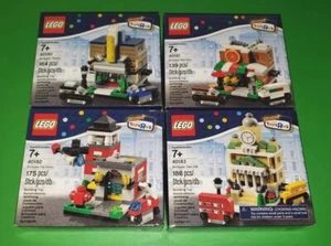 LEGO Bricktober Theater 40180 Pizza Place 40181 Fire Statn 40182 Town Hall 40183 - Picture 1 of 12