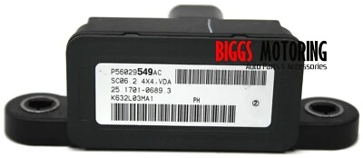 2011-2014 Dodge Charger Challenger Yaw Rate Sensor Control Module P56029549AC - Image 1 of 4