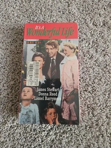 It's a Wonderful Life (New Sealed VHS 1946) James Stewart Christmas Movie - Picture 1 of 4