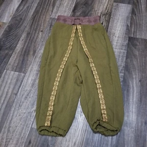 Disney Raya And The Last Dragon Harem Pants Costume Dress up Girls Size 7/8 - Picture 1 of 9
