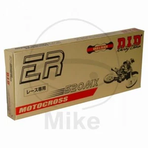 DID CHAIN STD GOLD-BLACK 520MX/114 E CLIP FOR HONDA CR 500 R 1992-2001 - Picture 1 of 4