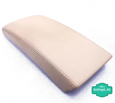 06-09 Volkswagen Passat bronceado consola central reposabrazos tapa reposabrazos OEM cuero beige Foto 1 de 4