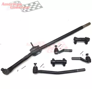 XRF Ford E450 Drag Link Tie Rod Sleeve Steering Suspension Kit 1999 - 2006 DRW - Picture 1 of 8