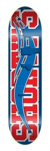 RAR Shortys Skateboards "SkateBlock" blau / rot Deck - Bild 1 von 2