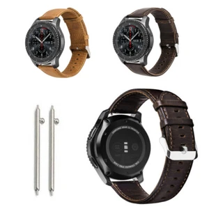 For 18mm/Garmin Captain Marvel Venu 2S/Vivoactive 4S/3S Rey Leather Band Strap - Picture 1 of 9