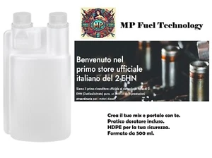 Bottiglia di dosaggio 500ml HDPE trasparente (camera di dosaggio da 25ml) - Imagen 1 de 4