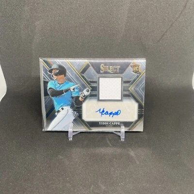 2023 Panini Select - Rookie Jersey Autographs Prizm #PJA-YC Yiddi Cappe  - Image 1 of 2