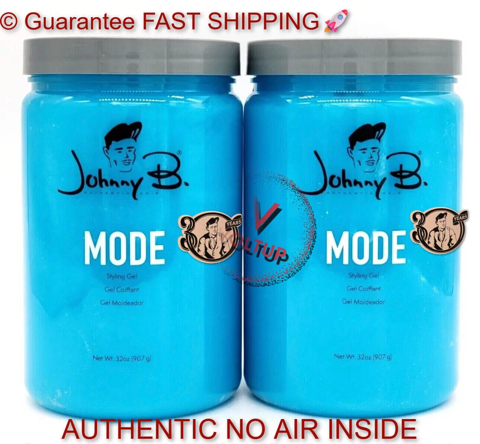 Johnny B. Mode Styling Hair Gel 32oz (UNISEX) - SET OF 2-  (AUTHENTIC) - Image 1 of 3