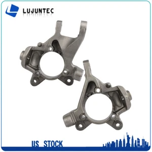 2 Pcs Steering Knuckle Front LH & RH For Jeep Grand Cherokee 1999-2003 2004 4WD - Picture 1 of 15