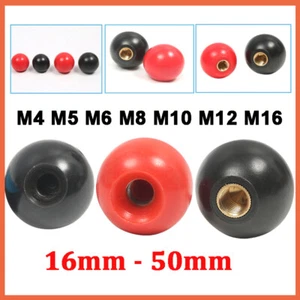 Kugelknopf DIN 319 M4 - M16 / Ø 16 - 50 mm / Kopf Griff Hebel Knopf Kugel Knauf - Picture 1 of 43
