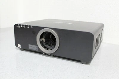 Panasonic PT-D6000ULK PT-D6000 6500 Lumens HD Projector Only 14 Lamp Hours! - Image 1 of 4