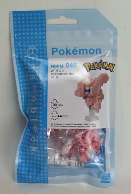 Nanoblock Mew Building Kit Nano Blocks Pokemon New sealed - Image 1 of 4