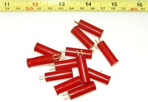 LOTE de 12 piezas Lámpara Indicadora ROJA 12V Plug-in Tipo 32 OHM 5-12V DIÁMETRO 7,8 mm NOS - Imagen 1 de 1