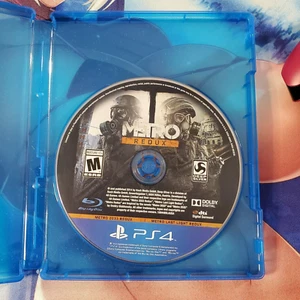 Metro Redux CUSA-00683 PS4 Metro 2033 and Metro Last Light Disc Only Blank Case - Picture 1 of 1
