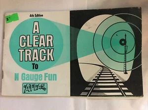 1986 Scale Atlas Booklet A Clear Track to N Gauge Fun - Modelleisenbahn Buch gebraucht - Bild 1 von 3