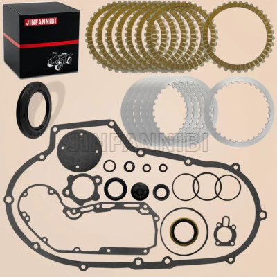 离合器摩擦板套件和垫片适用于 Harley Sportster 1200 XLH1200 XL1200 — 第 1/4 张图片