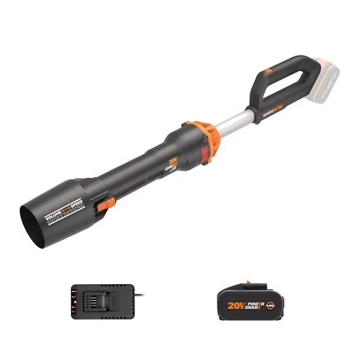WORX Powershare Cordless LEAFJET 20V Leaf Blower  4.0Ah Battery WG543E - Image 1 of 4