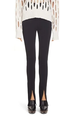 $2258 ALAIA Alaïa Womens Zip Cuff Legging Pants Black Size 40 / US 8 / M - Italy - Image 1 of 4