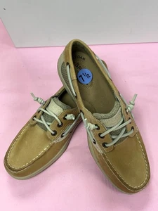 NEW--Sperry top sider-Women-Camel leather-STS97405-Shoes.Sz-7.5-Bangladesh - Picture 1 of 13