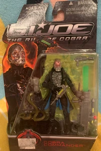 G.I. JOE The Rise of Cobra COBRA COMMANDER Action Figure Hasbro NEW Sealed 2009 - Picture 1 of 2