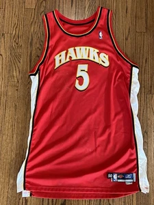 Josh Smith Game Used and signed Atlanta Hawks 2004-05 Reebok Jersey PSA DNA - Picture 1 of 5