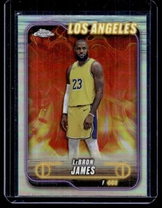 2025-26 Topps Chrome Refractor LeBron James Los Angeles Lakers #22 - Bild 1 von 2