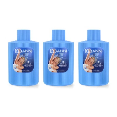 PAGLIERI Felce Azzurra Körperpuder (Talkum) 3x 200 g Dose  - Bild 1 von 4