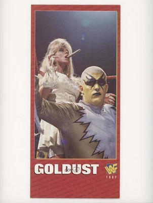 Tarjetas de revista WWF 1996-98 marcadores Goldust #GODU novato radiocontrol Foto 1 de 2