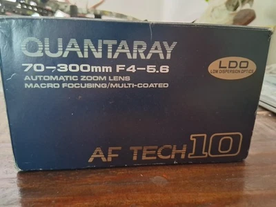 New Quantaray 70-300mm F4-5.6 Autofocus Zoom - Image 1 of 2