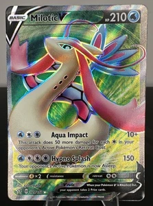 Milotic V (Full Art) 179/192 Swsh02: Rebel Clash Holo - Ultra Rara - Pokémon TCG - Foto 1 di 11