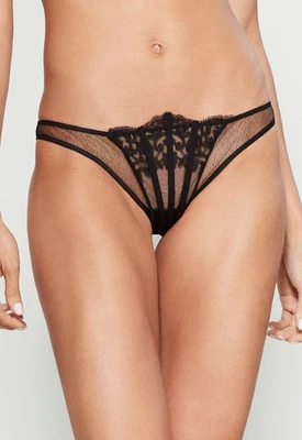 Braguita de tiro bajo La Perla Light and Shadow S negra Foto 1 de 4