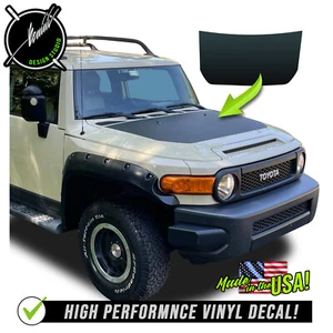 Hood Blackout Decal Stripe Compatible with Toyota FJ-Cruiser 2007-2015 - Picture 1 of 4