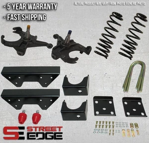 Street Edge 73-87 Chevy C-10 con rotor de freno de 1,25"" delantero y 6"" kit de descenso trasero - Imagen 1 de 1