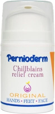 VEIL COVER CREAM Pernioderm Original Chilblains Relief Cream 50ml Witch Hazel & Calamine formula