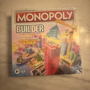 Monopoly Builder Board Game, Strategy Game, Family Game, Games for Kids, New - Picture 1 of 2