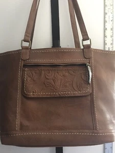 BOC BORN CONCEPT WOMENS SHOULDER BAG PURSE TOTE- LOREDO SADDLE BROWN/TAN NWT! - Picture 1 of 11
