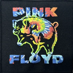 Pink Floyd Schweine Rockmusik bestickt Bügelbild Patch Applikation - Bild 1 von 1