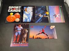 1985 NIKE SPORTS CARD COMPLETE PROMO PROMOTIONAL SET W/ MICHAEL JORDAN