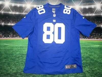 Camiseta Nike On Field New York Giants Victor Cruz #80 tamanho XL assinada por jogadores - Imagem 1 de 4