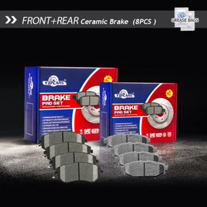 For 2013 2014 Subaru Legacy Front & Rear Ceramic Disc Brake Pads - Picture 1 of 7
